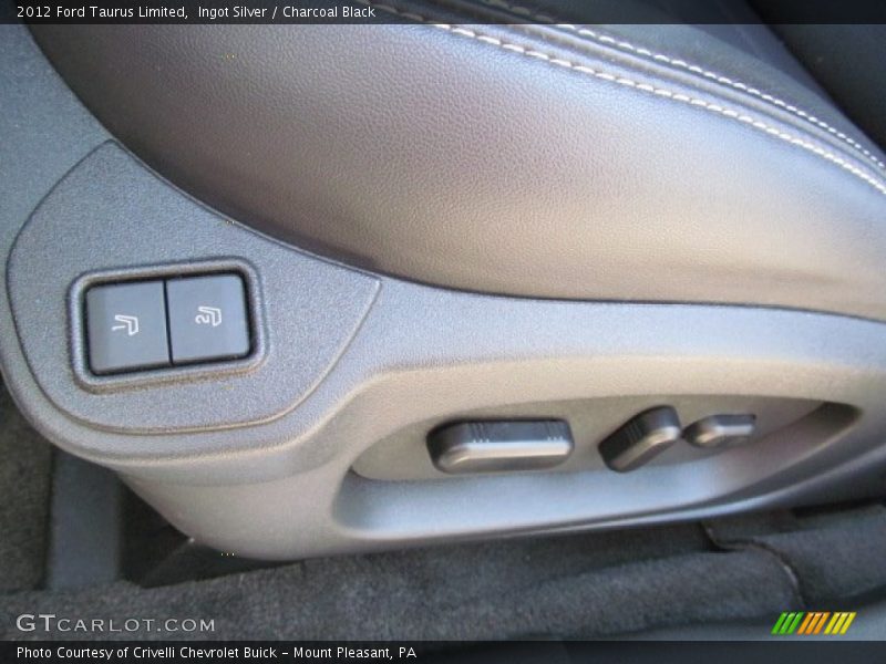 Ingot Silver / Charcoal Black 2012 Ford Taurus Limited