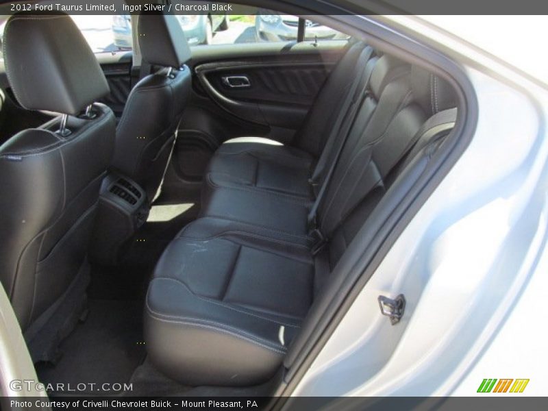 Ingot Silver / Charcoal Black 2012 Ford Taurus Limited