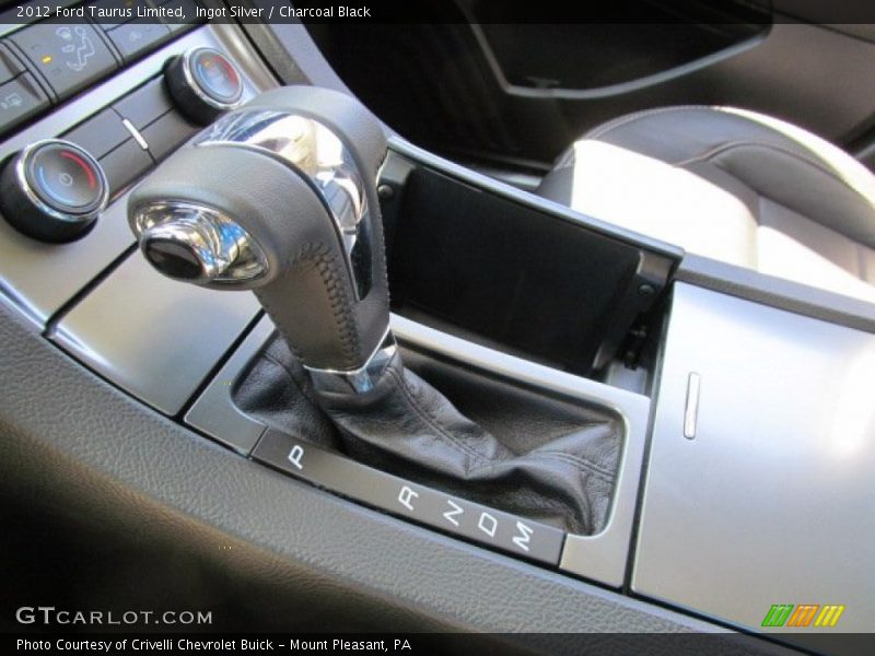 Ingot Silver / Charcoal Black 2012 Ford Taurus Limited