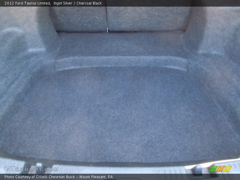 Ingot Silver / Charcoal Black 2012 Ford Taurus Limited
