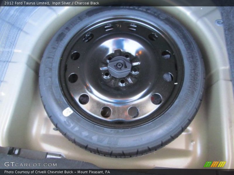 Ingot Silver / Charcoal Black 2012 Ford Taurus Limited