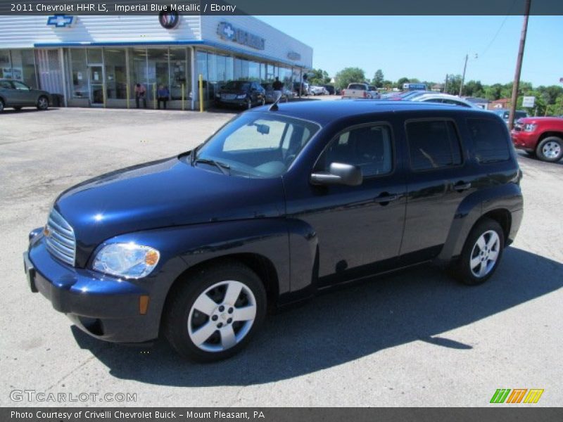 Imperial Blue Metallic / Ebony 2011 Chevrolet HHR LS