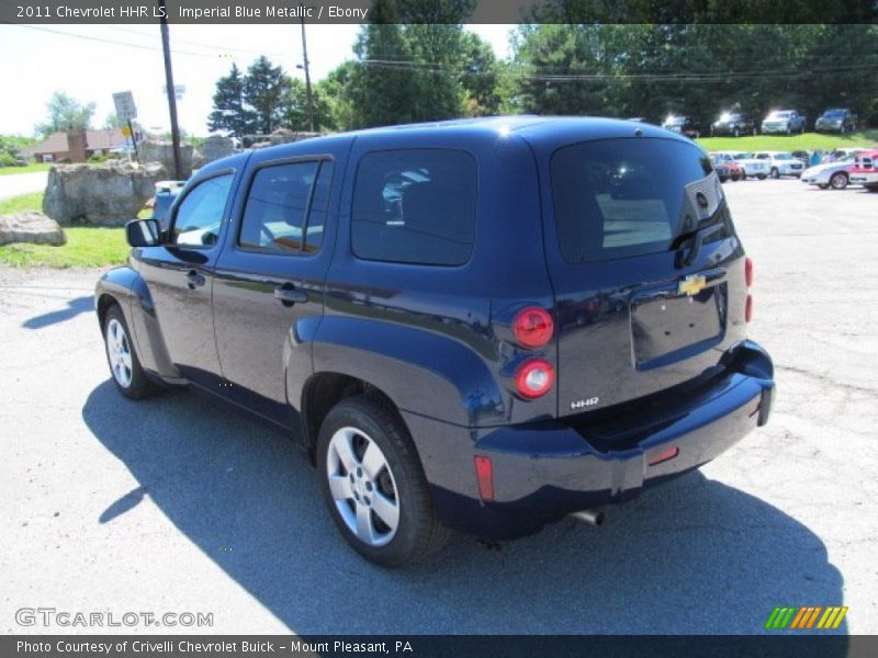 Imperial Blue Metallic / Ebony 2011 Chevrolet HHR LS