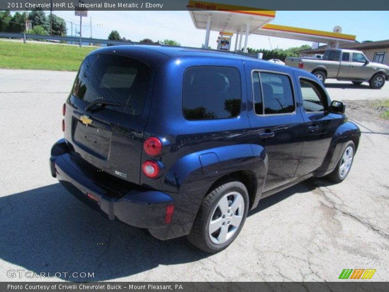 Imperial Blue Metallic / Ebony 2011 Chevrolet HHR LS