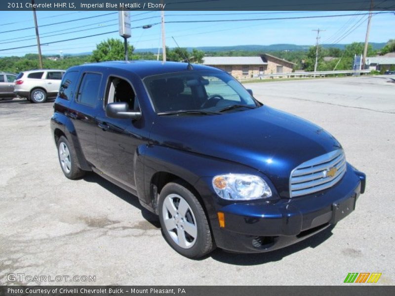 Imperial Blue Metallic / Ebony 2011 Chevrolet HHR LS