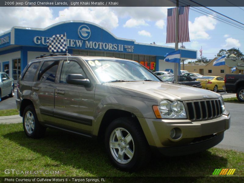 Light Khaki Metallic / Khaki 2006 Jeep Grand Cherokee Laredo
