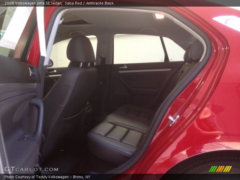Salsa Red / Anthracite Black 2008 Volkswagen Jetta SE Sedan