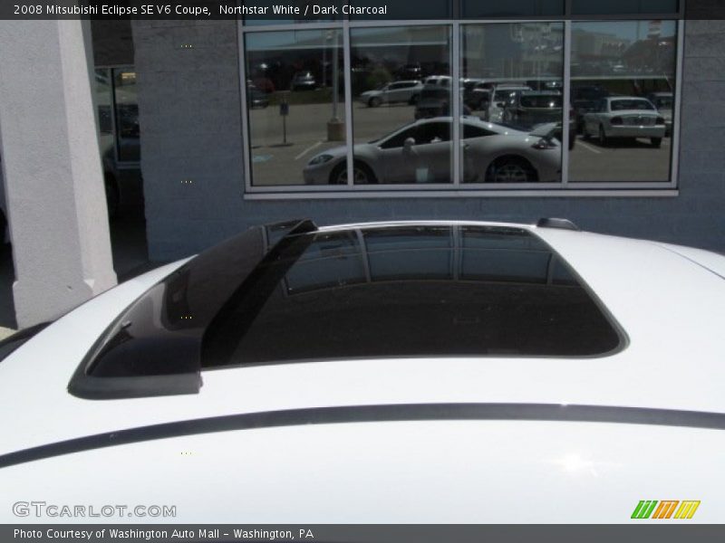 Northstar White / Dark Charcoal 2008 Mitsubishi Eclipse SE V6 Coupe