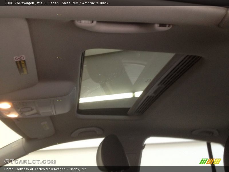 Salsa Red / Anthracite Black 2008 Volkswagen Jetta SE Sedan