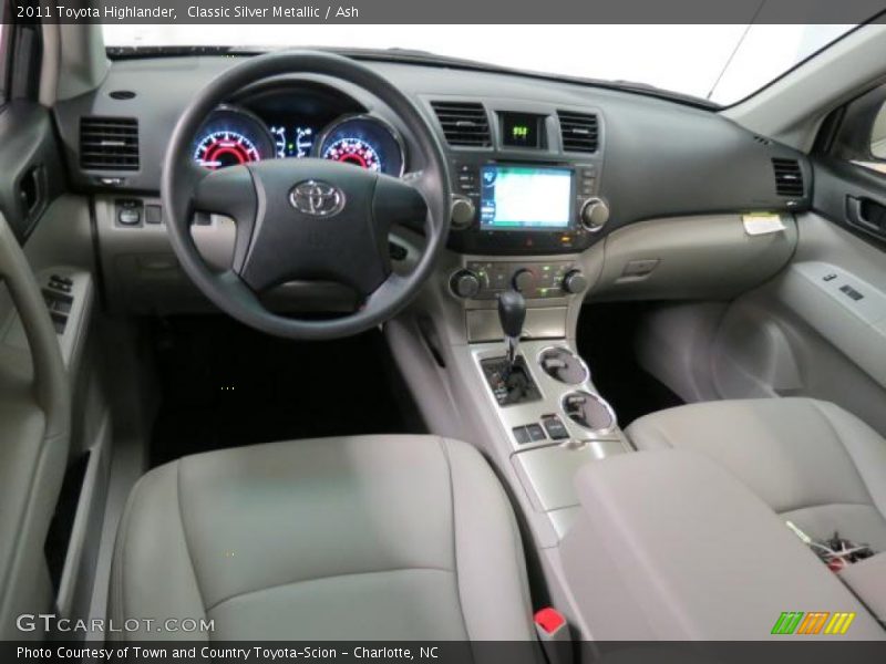 Classic Silver Metallic / Ash 2011 Toyota Highlander