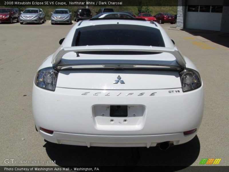 Northstar White / Dark Charcoal 2008 Mitsubishi Eclipse SE V6 Coupe
