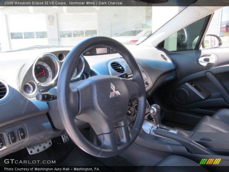  2008 Eclipse SE V6 Coupe Dark Charcoal Interior