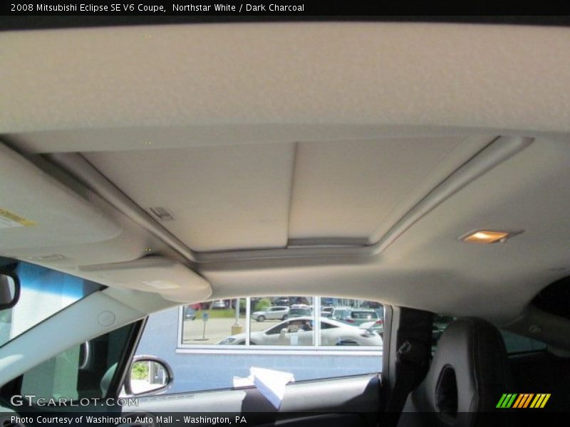 Northstar White / Dark Charcoal 2008 Mitsubishi Eclipse SE V6 Coupe