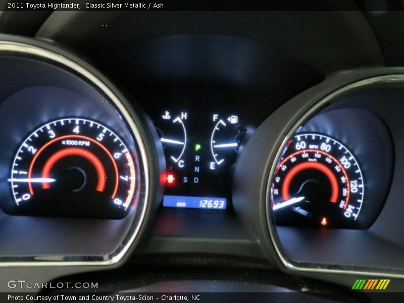 Classic Silver Metallic / Ash 2011 Toyota Highlander