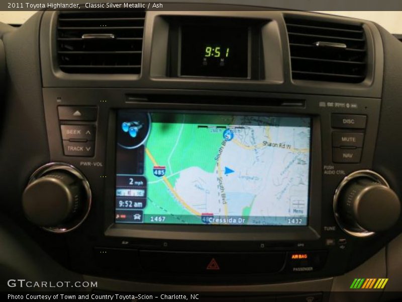 Classic Silver Metallic / Ash 2011 Toyota Highlander
