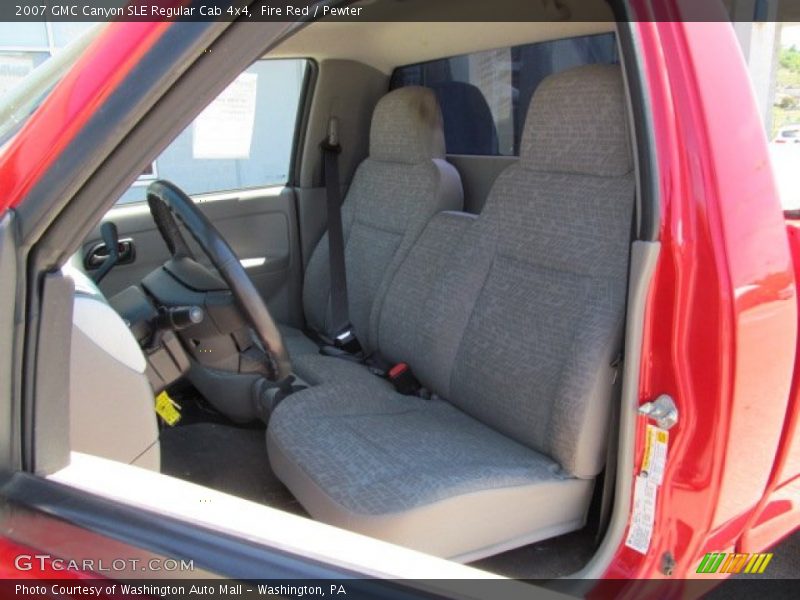 Fire Red / Pewter 2007 GMC Canyon SLE Regular Cab 4x4