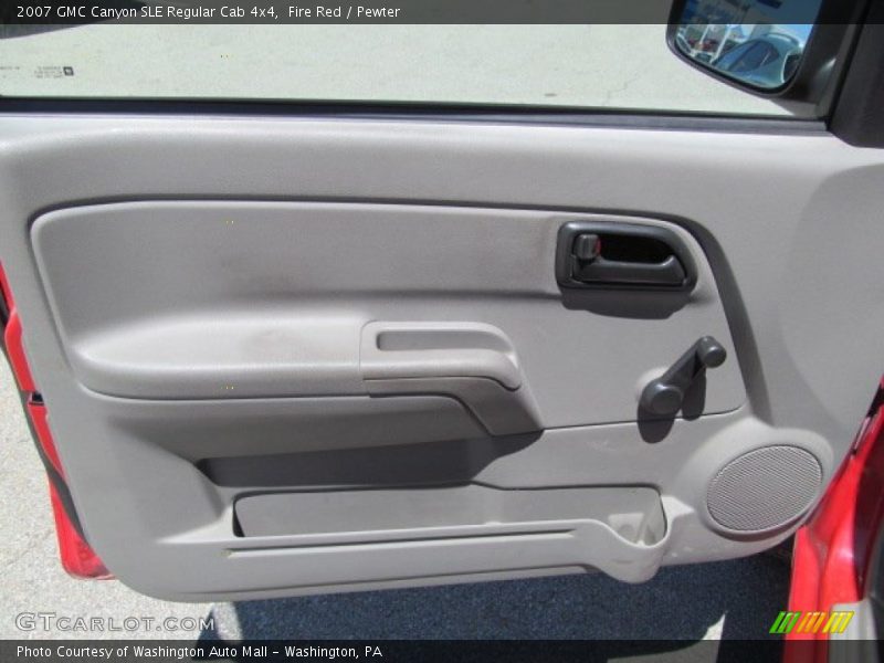Fire Red / Pewter 2007 GMC Canyon SLE Regular Cab 4x4