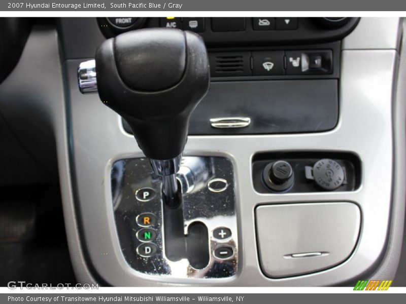 South Pacific Blue / Gray 2007 Hyundai Entourage Limited