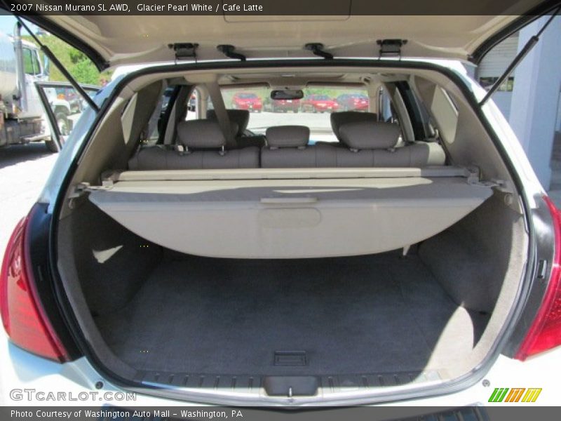 Glacier Pearl White / Cafe Latte 2007 Nissan Murano SL AWD