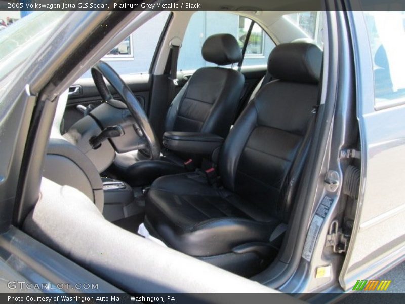 Platinum Grey Metallic / Black 2005 Volkswagen Jetta GLS Sedan