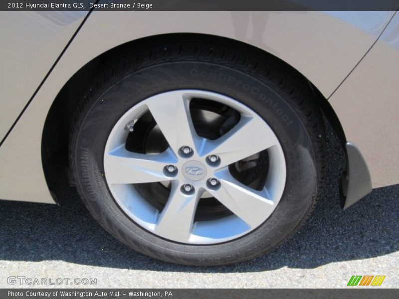 Desert Bronze / Beige 2012 Hyundai Elantra GLS