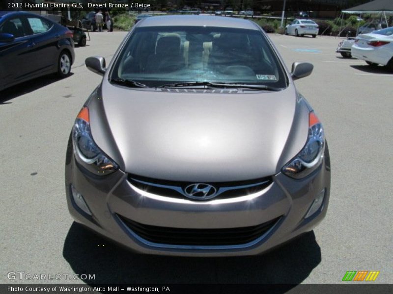 Desert Bronze / Beige 2012 Hyundai Elantra GLS