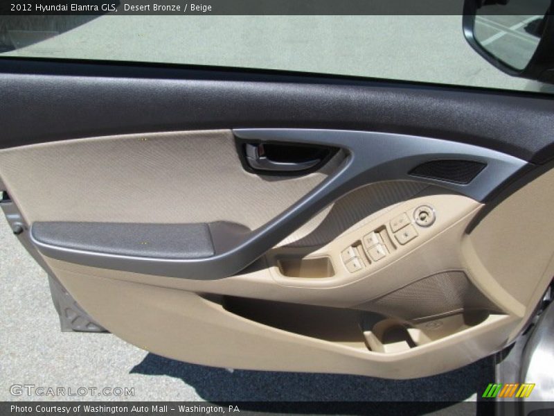 Desert Bronze / Beige 2012 Hyundai Elantra GLS