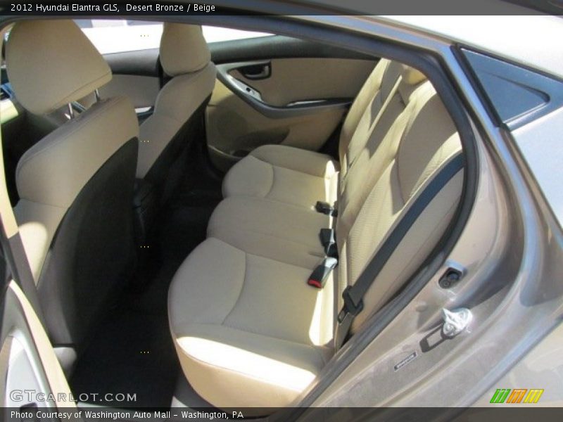 Desert Bronze / Beige 2012 Hyundai Elantra GLS