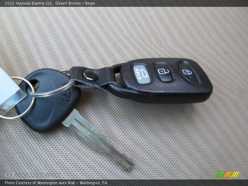 Desert Bronze / Beige 2012 Hyundai Elantra GLS