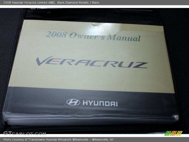 Black Diamond Metallic / Black 2008 Hyundai Veracruz Limited AWD