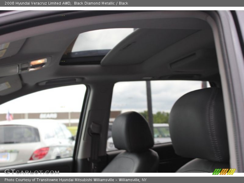 Black Diamond Metallic / Black 2008 Hyundai Veracruz Limited AWD