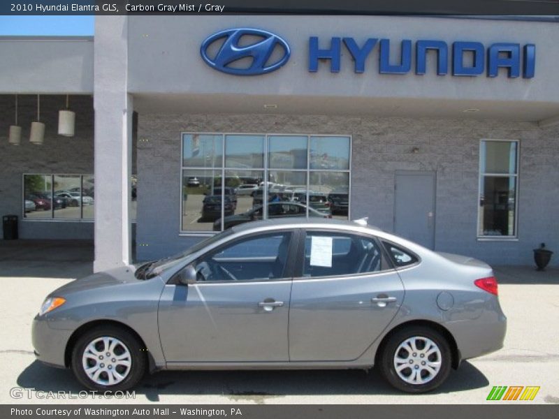 Carbon Gray Mist / Gray 2010 Hyundai Elantra GLS