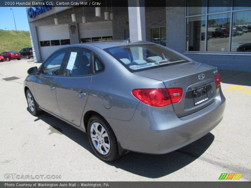 Carbon Gray Mist / Gray 2010 Hyundai Elantra GLS