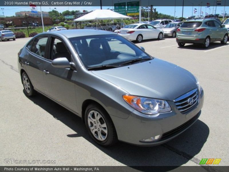 Carbon Gray Mist / Gray 2010 Hyundai Elantra GLS