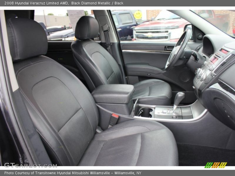 Black Diamond Metallic / Black 2008 Hyundai Veracruz Limited AWD