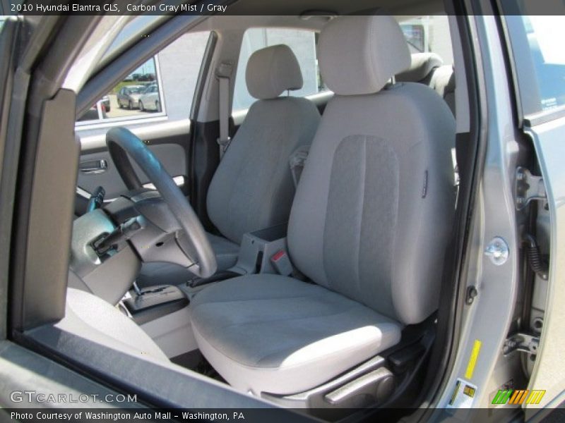 Carbon Gray Mist / Gray 2010 Hyundai Elantra GLS