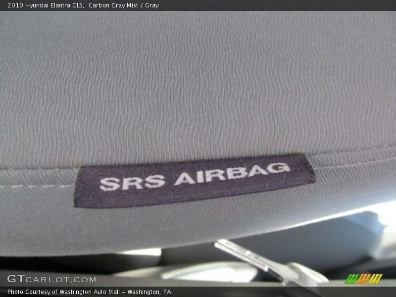 Carbon Gray Mist / Gray 2010 Hyundai Elantra GLS