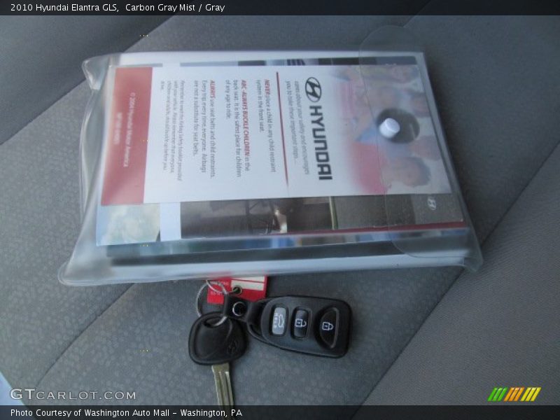 Carbon Gray Mist / Gray 2010 Hyundai Elantra GLS
