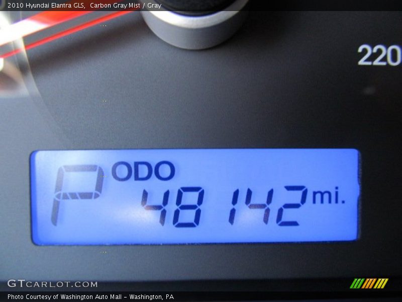 Carbon Gray Mist / Gray 2010 Hyundai Elantra GLS