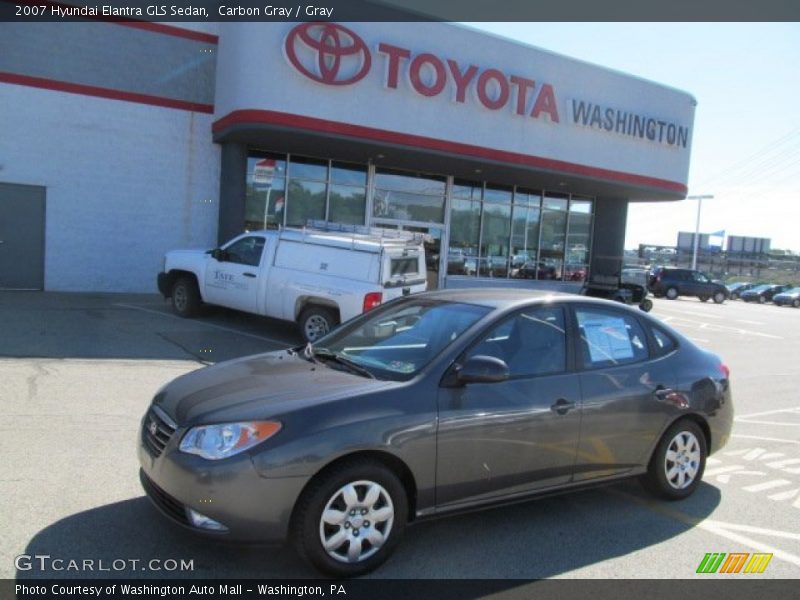 Carbon Gray / Gray 2007 Hyundai Elantra GLS Sedan