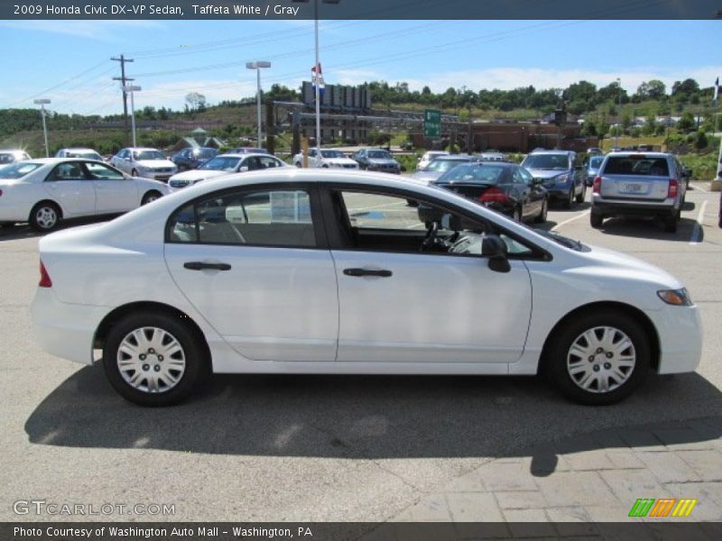 Taffeta White / Gray 2009 Honda Civic DX-VP Sedan