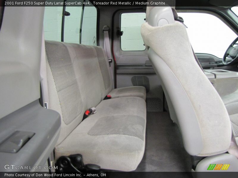 Toreador Red Metallic / Medium Graphite 2001 Ford F250 Super Duty Lariat SuperCab 4x4