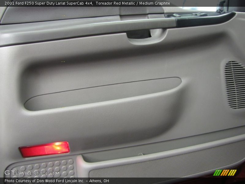 Toreador Red Metallic / Medium Graphite 2001 Ford F250 Super Duty Lariat SuperCab 4x4