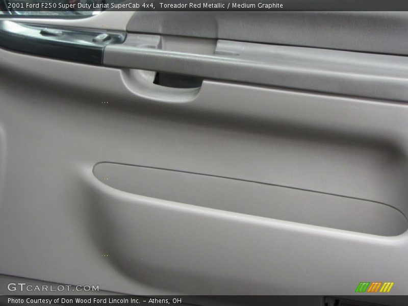 Toreador Red Metallic / Medium Graphite 2001 Ford F250 Super Duty Lariat SuperCab 4x4