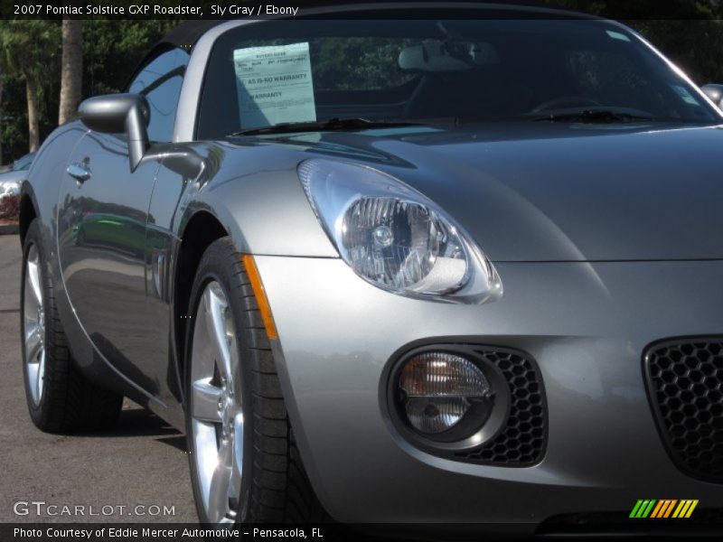 Sly Gray / Ebony 2007 Pontiac Solstice GXP Roadster