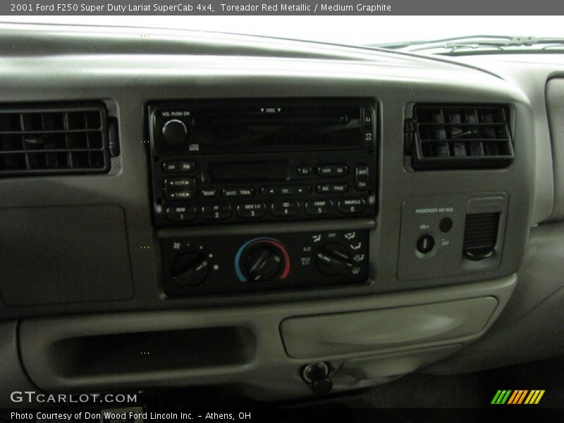 Toreador Red Metallic / Medium Graphite 2001 Ford F250 Super Duty Lariat SuperCab 4x4