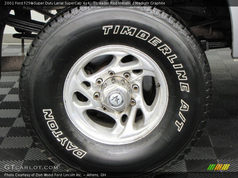 Toreador Red Metallic / Medium Graphite 2001 Ford F250 Super Duty Lariat SuperCab 4x4