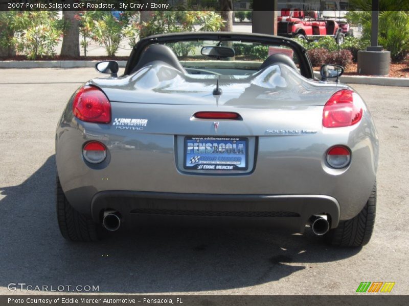 Sly Gray / Ebony 2007 Pontiac Solstice GXP Roadster