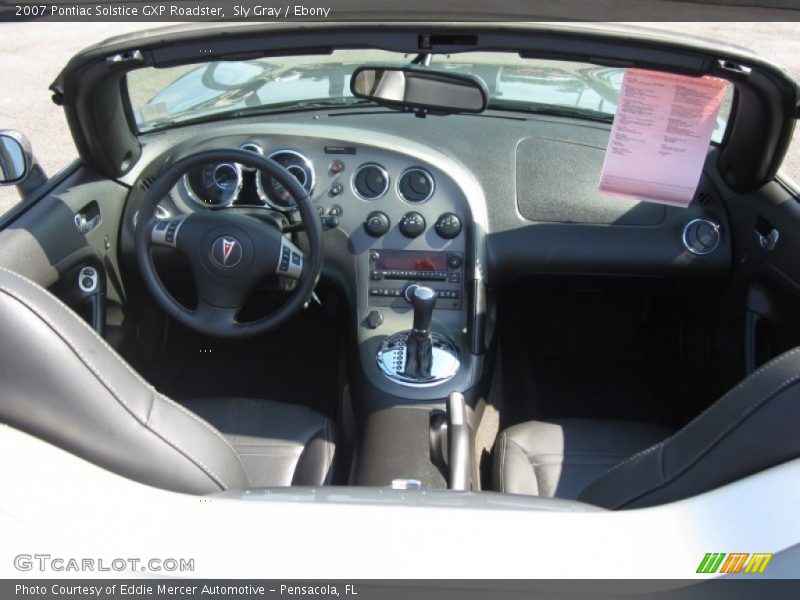  2007 Solstice GXP Roadster Ebony Interior