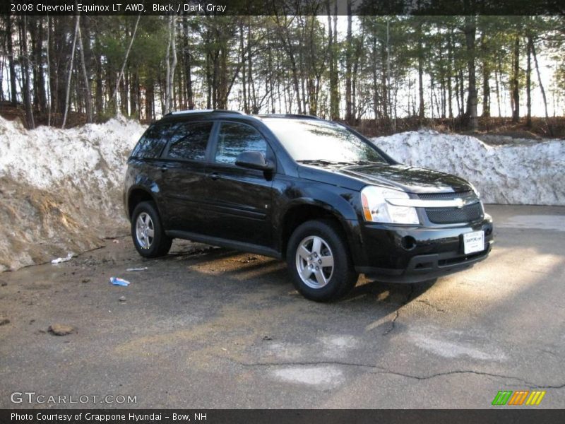 Black / Dark Gray 2008 Chevrolet Equinox LT AWD